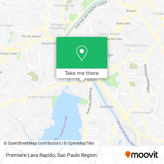 Premiere Lava Rapido map