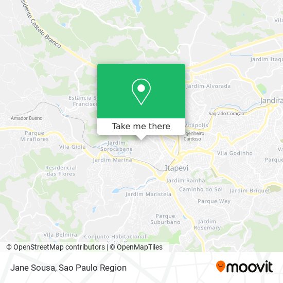 Mapa Jane Sousa