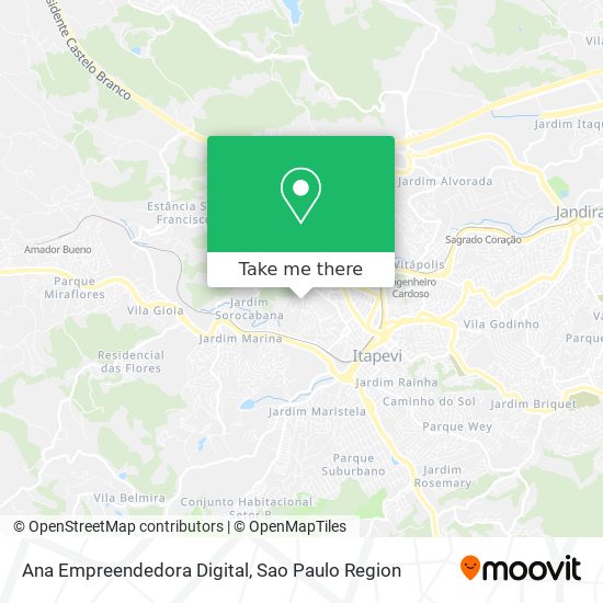 Ana Empreendedora Digital map
