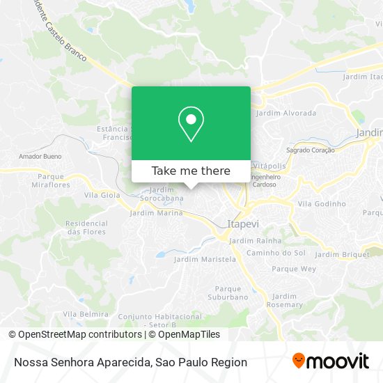 Nossa Senhora Aparecida map