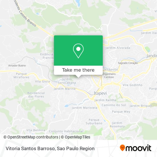 Mapa Vitoria Santos Barroso