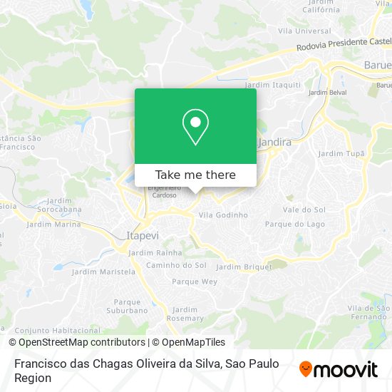 Francisco das Chagas Oliveira da Silva map