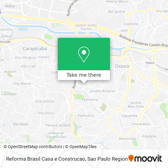 Reforma Brasil Casa e Construcao map