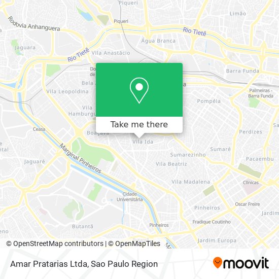 Mapa Amar Pratarias Ltda