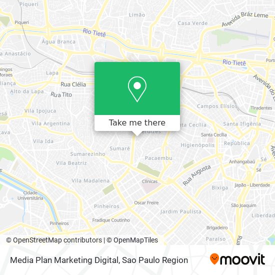 Media Plan Marketing Digital map