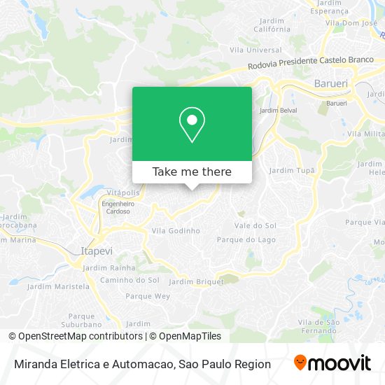 Mapa Miranda Eletrica e Automacao