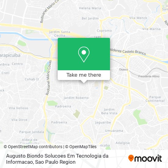 Augusto Biondo Solucoes Em Tecnologia da Informacao map