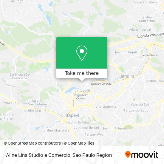 Aline Lins Studio e Comercio map