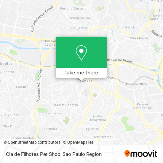 Cia de Filhotes Pet Shop map