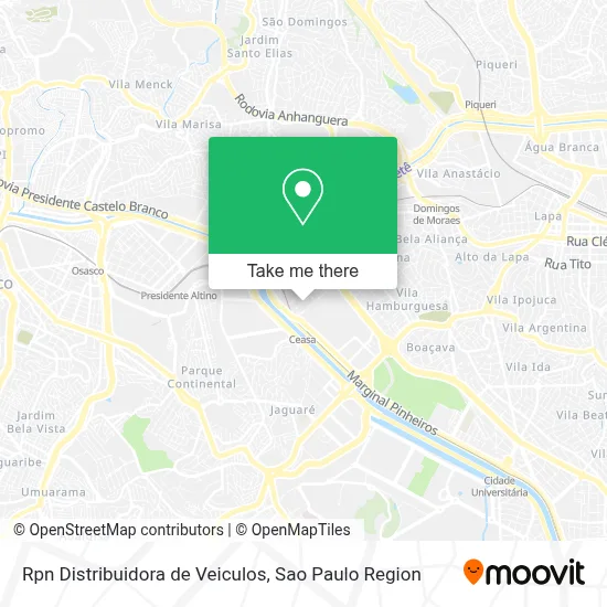 Rpn Distribuidora de Veiculos map