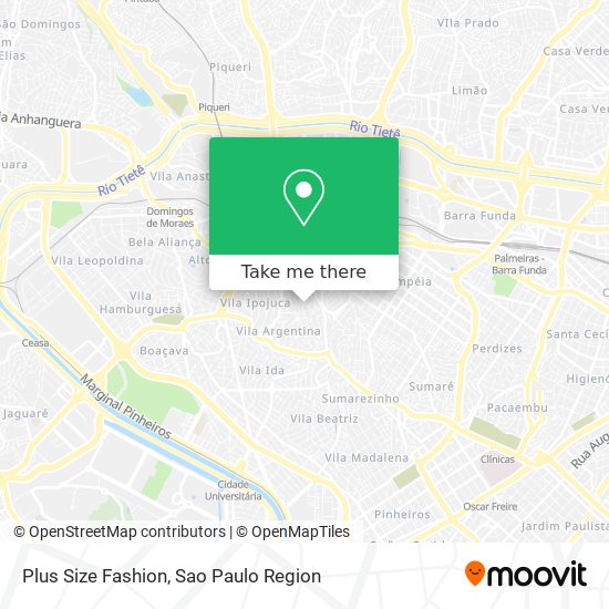 Plus Size Fashion map