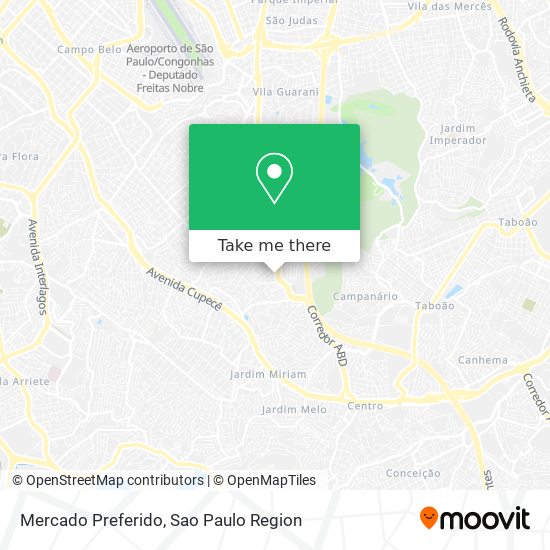 Mercado Preferido map