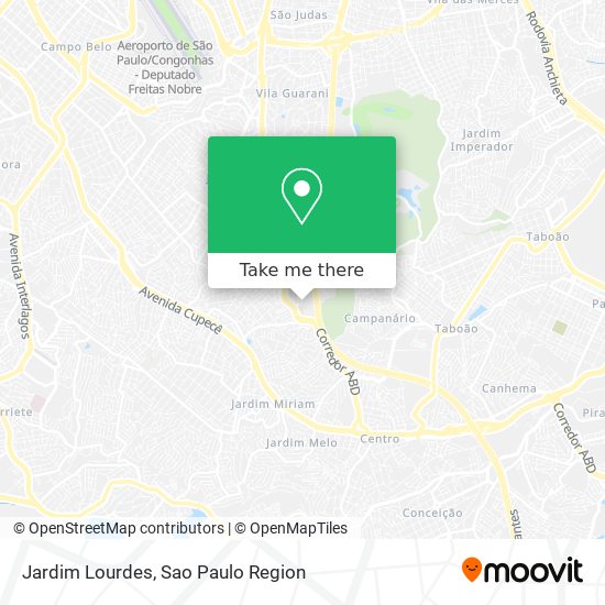 Jardim Lourdes map