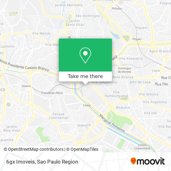 6gx Imoveis map