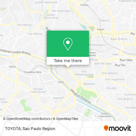 TOYOTA map