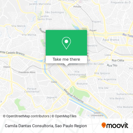 Camila Dantas Consultoria map