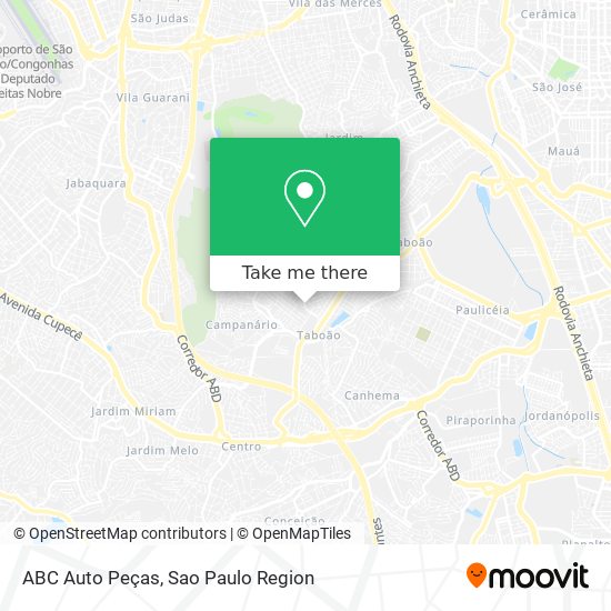 ABC Auto Peças map