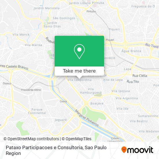 Mapa Pataxo Participacoes e Consultoria