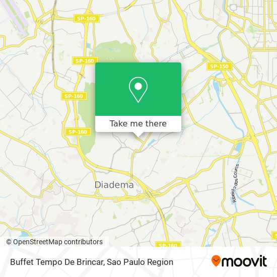 Buffet Tempo De Brincar map