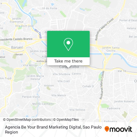 Agencia Be Your Brand Marketing Digital map