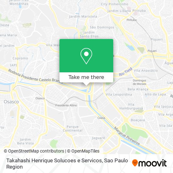 Takahashi Henrique Solucoes e Servicos map