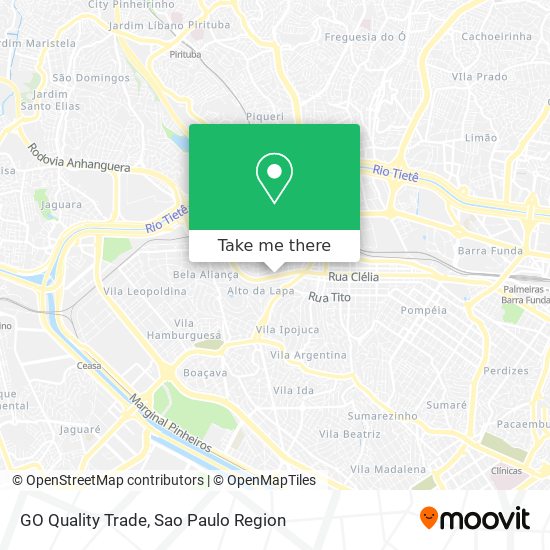 Mapa GO Quality Trade