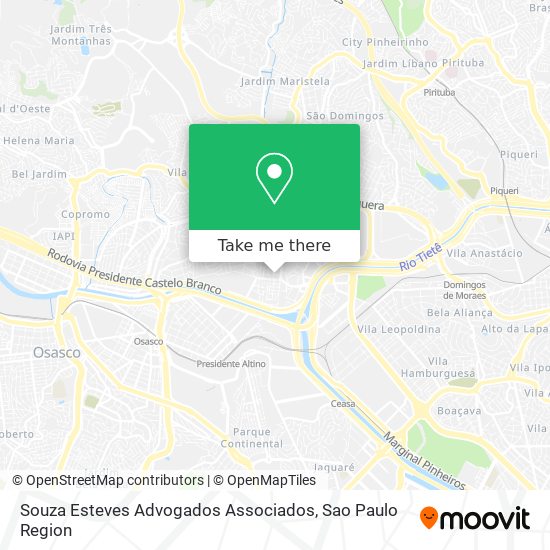 Souza Esteves Advogados Associados map