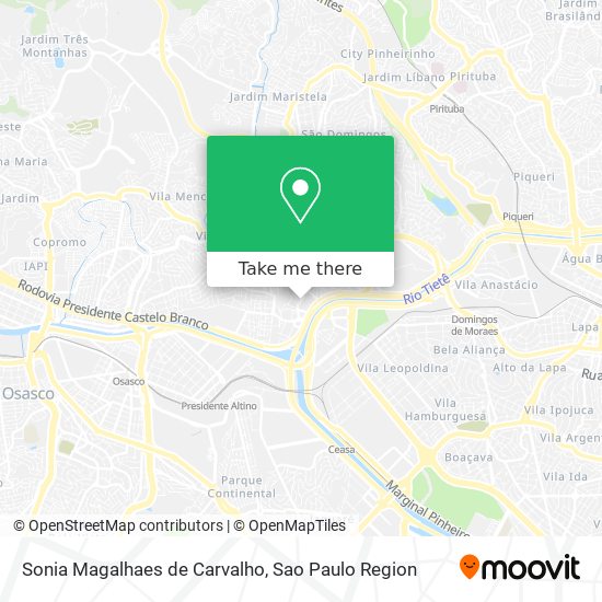 Mapa Sonia Magalhaes de Carvalho