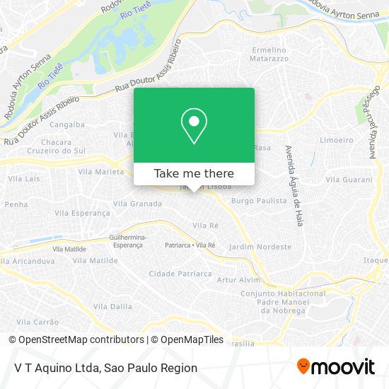 V T Aquino Ltda map
