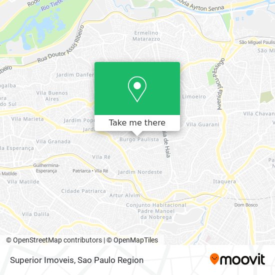 Mapa Superior Imoveis