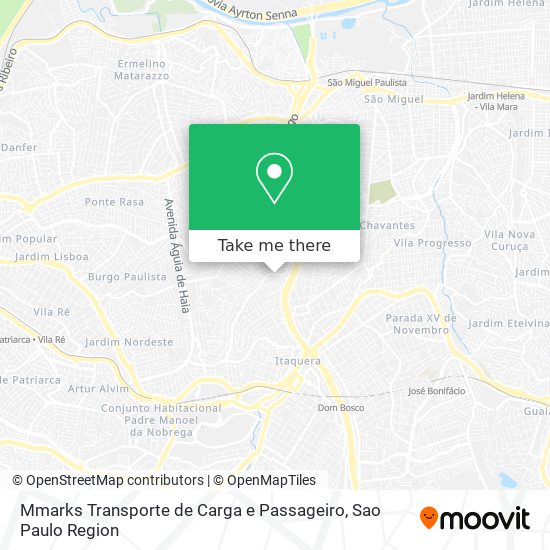 Mmarks Transporte de Carga e Passageiro map