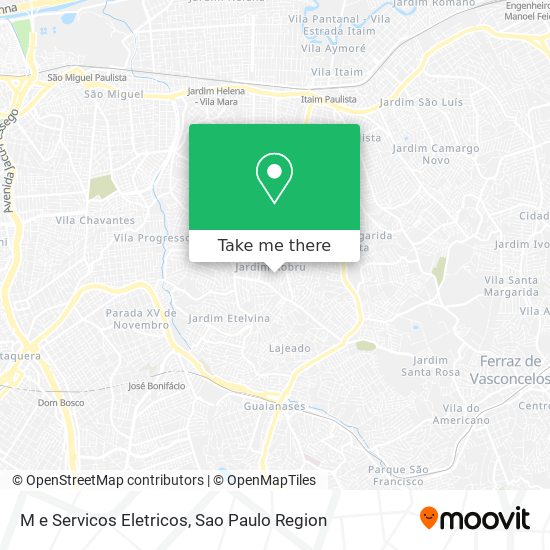 Mapa M e Servicos Eletricos