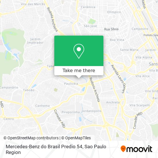 Mercedes-Benz do Brasil Predio 54 map