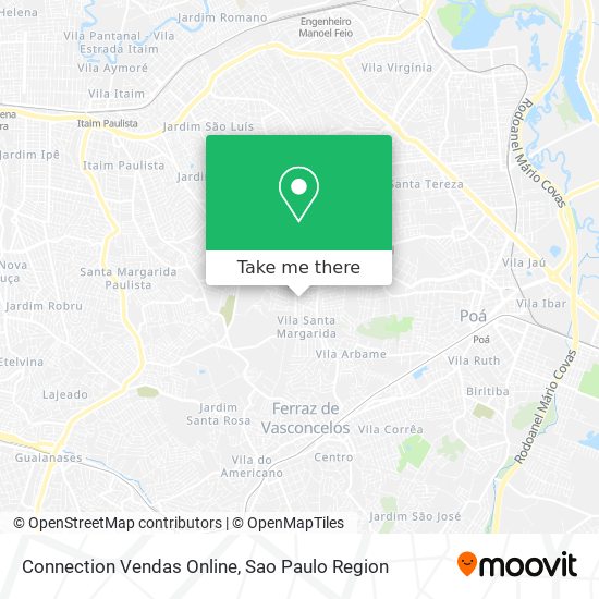 Mapa Connection Vendas Online