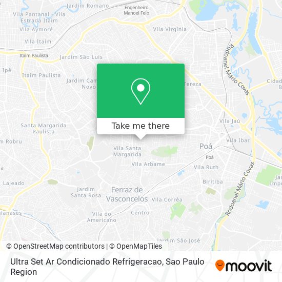 Ultra Set Ar Condicionado Refrigeracao map