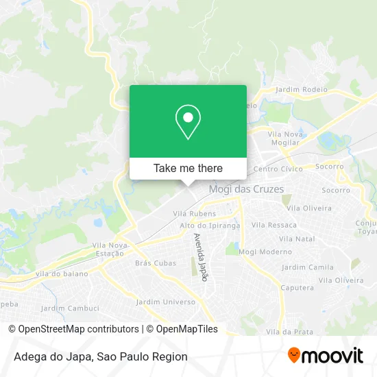 Adega do Japa map