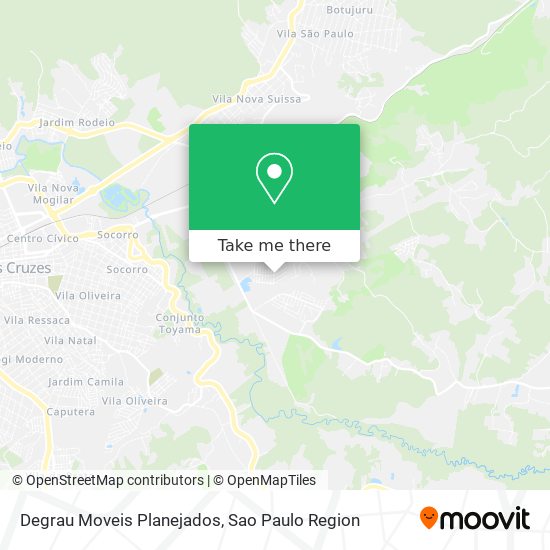 Mapa Degrau Moveis Planejados