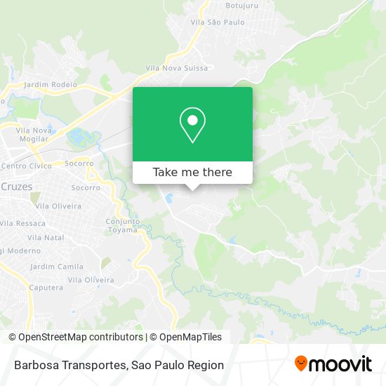 Barbosa Transportes map