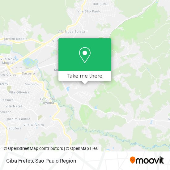 Giba Fretes map