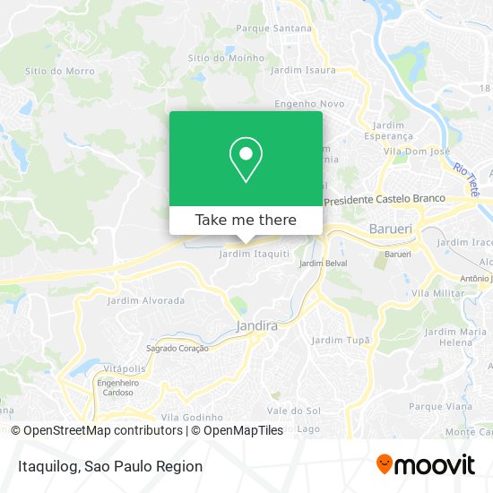 Itaquilog map