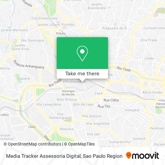 Media Tracker Assessoria Digital map