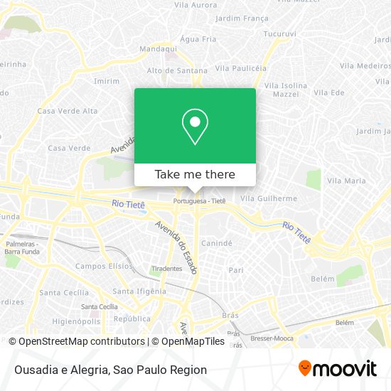 Ousadia e Alegria map