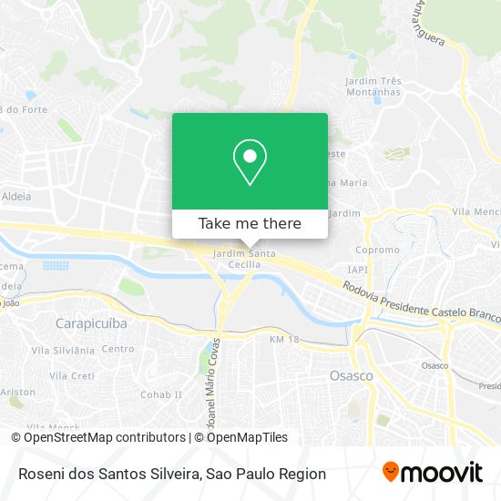 Roseni dos Santos Silveira map