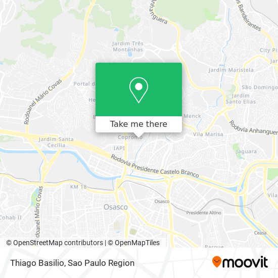 Thiago Basilio map