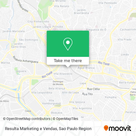 Resulta Marketing e Vendas map