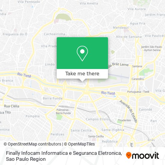 Finally Infocam Informatica e Seguranca Eletronica map