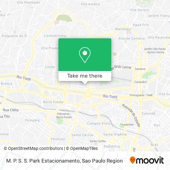 M. P. S. S. Park Estacionamento map