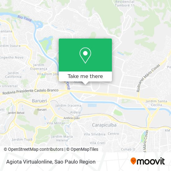 Agiota Virtualonline map