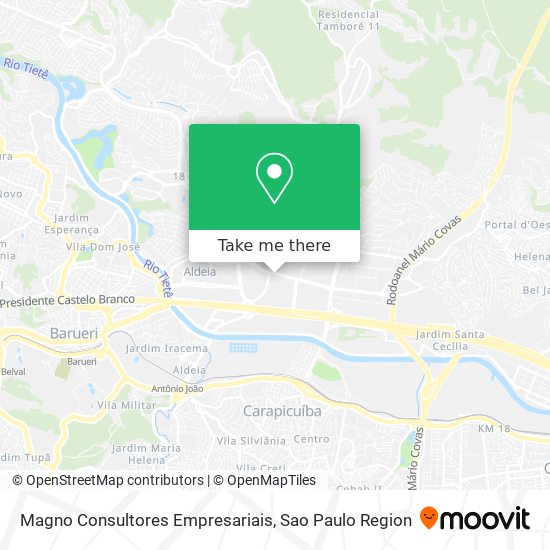 Magno Consultores Empresariais map