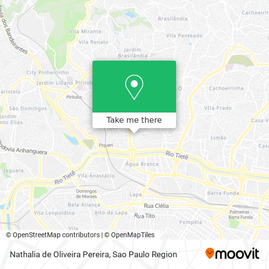 Nathalia de Oliveira Pereira map